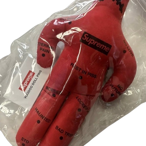Supreme Box Logo Red Voodoo Doll - Picture 6 of 11